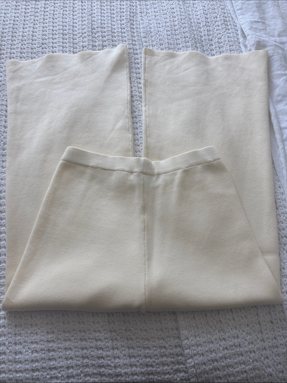 Luminary Cream Knit Button-Front Shell & Pant Set - Picture 6 of 12